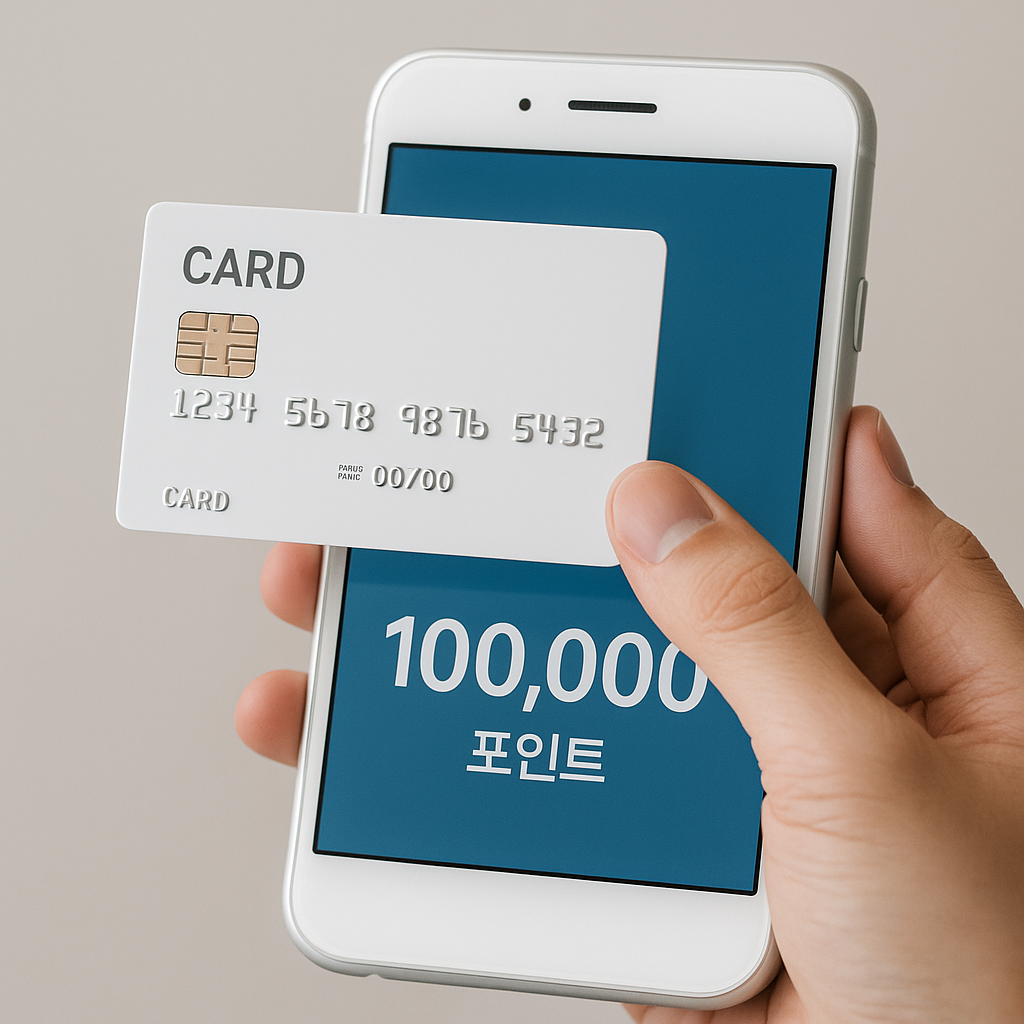 민생회복 소비쿠폰 2차 카드 포인트 지급 예시