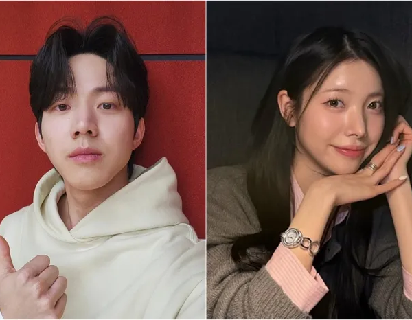 열애·결혼설 속 도운(왼쪽)과 상대인 유지유의 SNS 공개 사진. 도운은 결혼 여부에 대해 인정도 부인도 하지 않았다. 연합뉴스